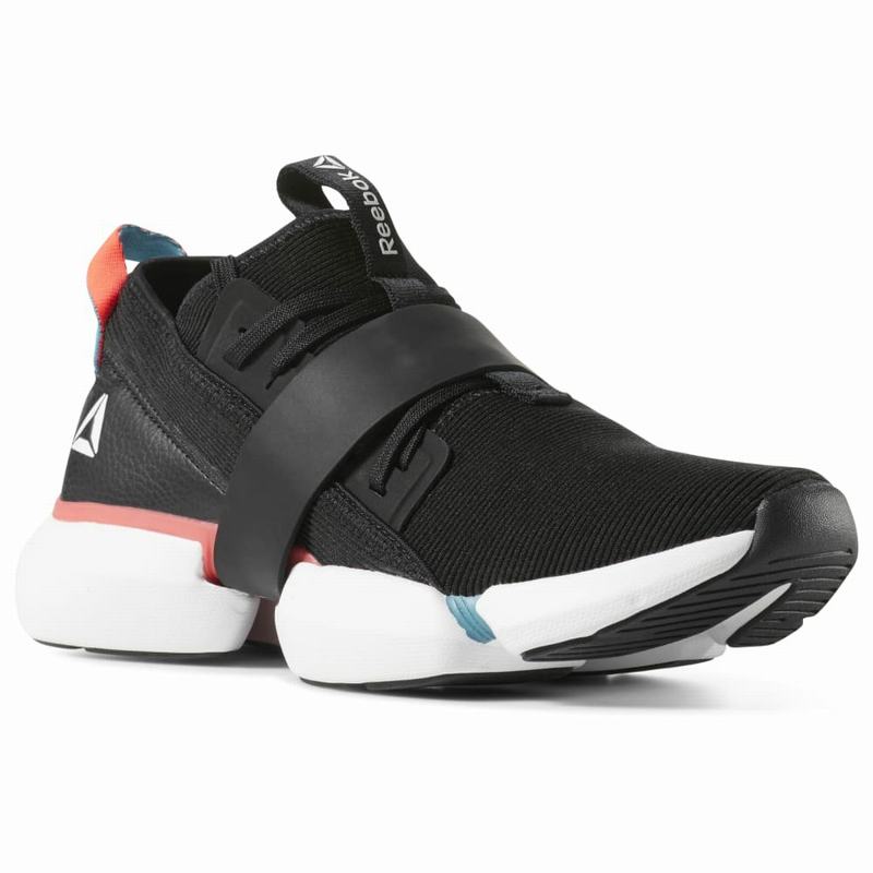 Pantofi De Dans Reebok Split Flex Dama Negrii/Albi/Rosii Romania EJ5275MT
